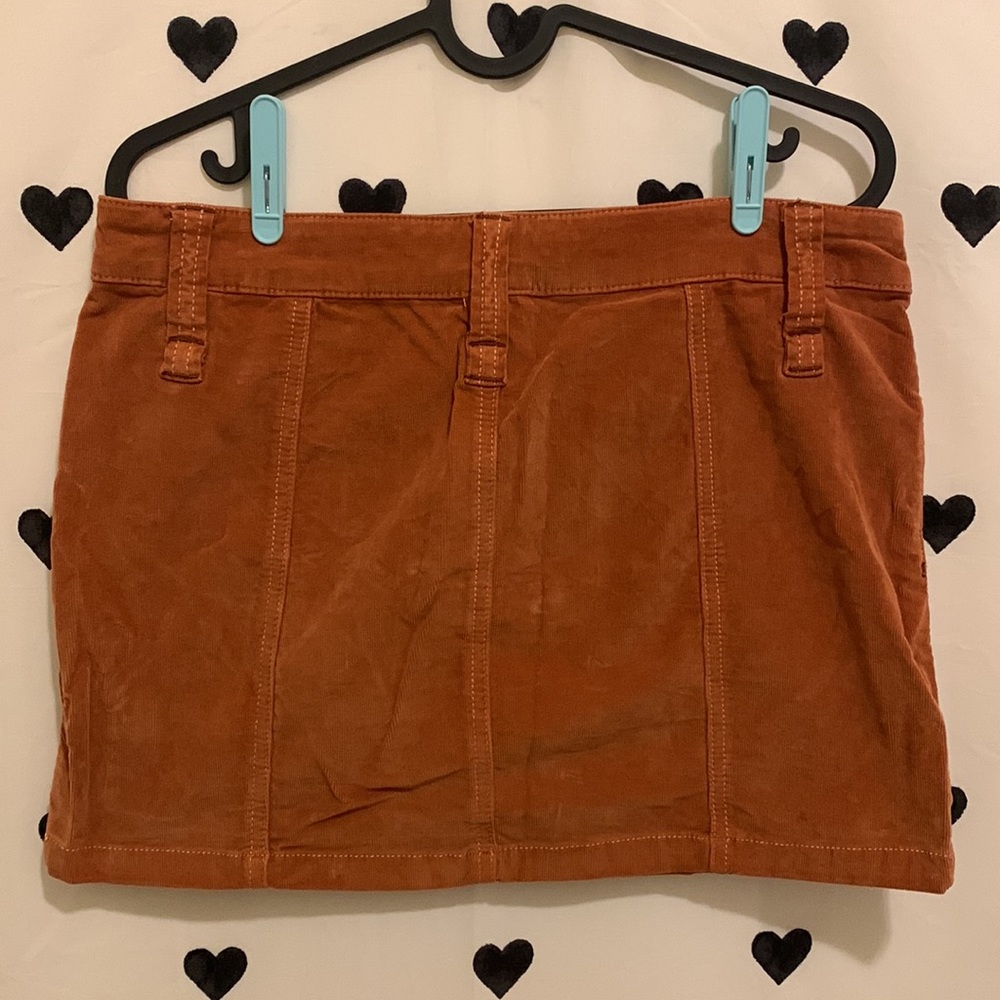 Free people orange skirt - Picture 2 of 3